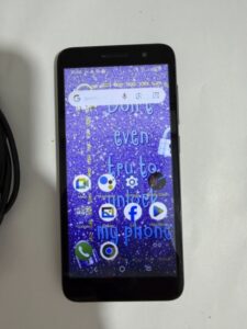 Alcatel 1 16GB schwarz Smartphone funktioniert Admin Lock Problem (REF L130)