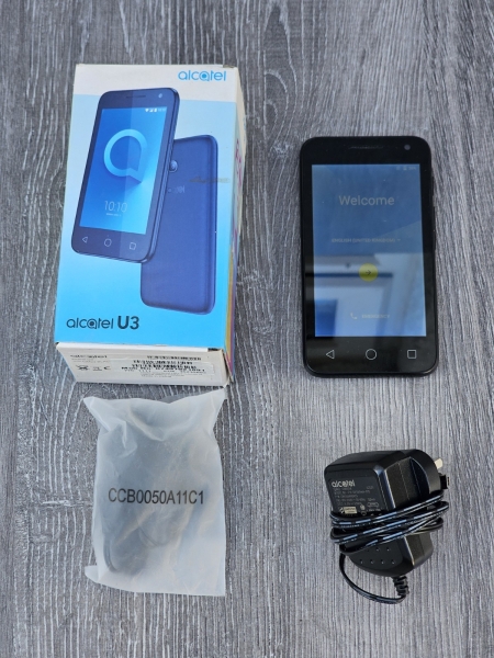 Alcatel U3 Touchscreen Smartphone Modell 4034L Android komplett verpackt gebraucht