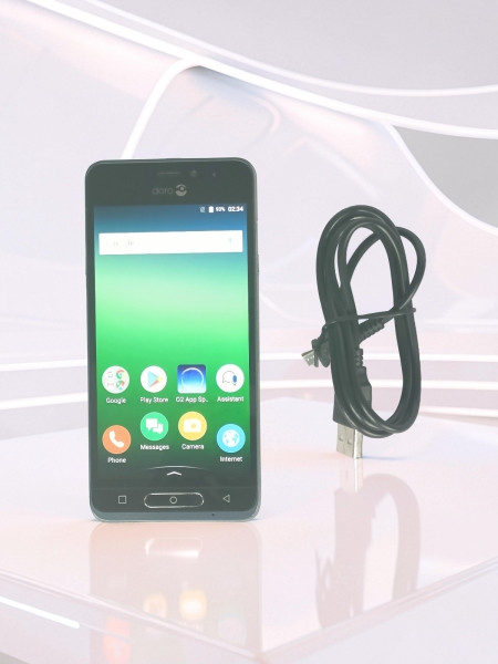 Doro 8035 4G 5″ Smartphone für Senioren – entsperrt – graphitblau – sehr gut
