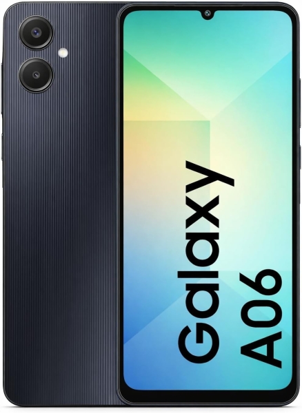 Neu Samsung Galaxy A06 – 64GB Dual Sim 4G – entsperrt Smartphone schwarze Farbe