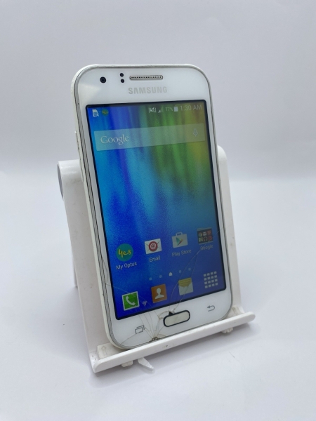 Samsung Galaxy J1 weiß unbekanntes Netzwerk 4GB 4,3″ 5MP Android Smartphone gesprungen