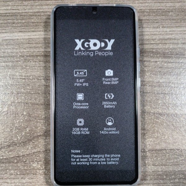 XGODY Android Smartphone 2025 Neu entsperrt Handy Smartphone Dual SIM Quad Core