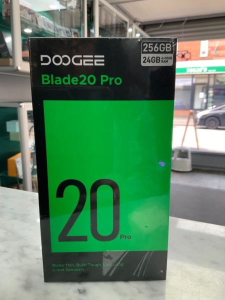 Doogee Blade 20 Pro 256GB 24GB RAM Rugged Smartphone Brandneu Versiegelt