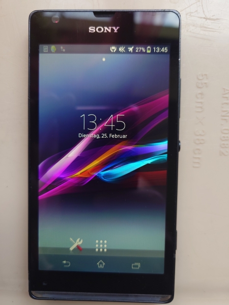 Sony  Xperia SP C5303 – 8GB – Schwarz Smartphone