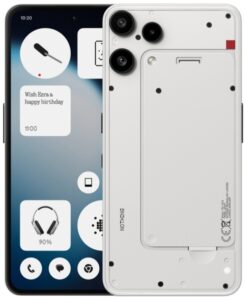 Nothing Phone (3a) Lite 5G Android Smartphone 128GB KI Telefon SIM frei weiß