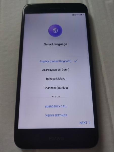 Gebrauchtes Huawei P8 Lite 16GB Smartphone – Schwarz