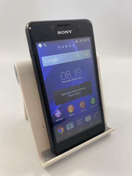 Sony Xperia E1 D2005 schwarz entsperrt 4GB 4,0″ 3MP 512MB Android 4.3 Smartphone