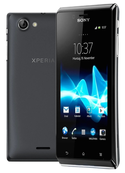 Sony Xperia J ST26i 4 GB Smartphone – Schwarz – Ohne SIMlock top wie neu!!!