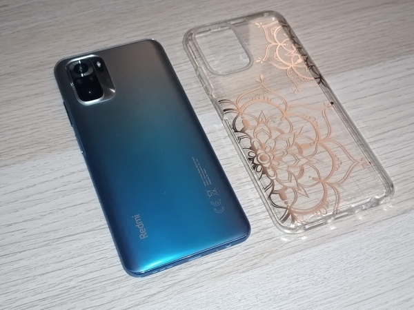 Xiaomi Redmi Note 10S Smartphone 128GB ocean blue Dual-SIM Android (entsperrt)