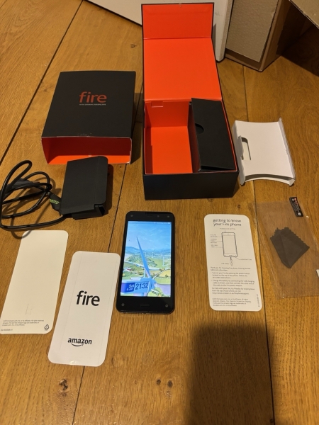 Amazon Fire Phone mit dynamischer Perspektive 32GB Sammler OVP funktionstüchtig