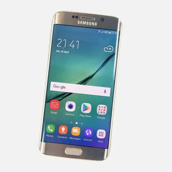 GRADE A ZUSTAND Samsung Galaxy S6 Edge 32GB Gold Platinum entsperrt