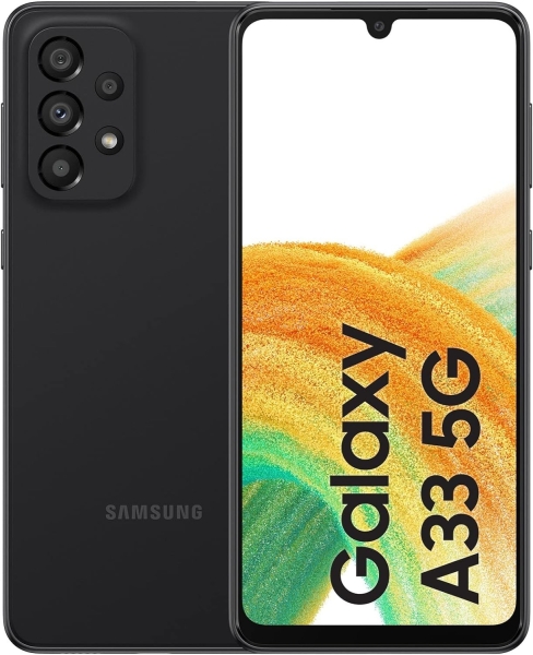 Samsung Galaxy A33 5G Android Handy 128GB Dual Sim Frei Entsperren Mobilteil A+