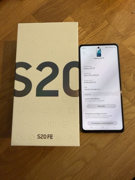 Samsung Galaxy S20 FE – Smartphone 128GB, 6GB RAM, Dual SIM, Cloud Navy