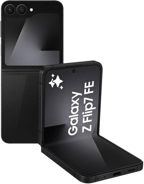 Samsung Galaxy Z Flip7 FE 6,7“ Smartphone 256GB SIM-frei entsperrt – Schwarz