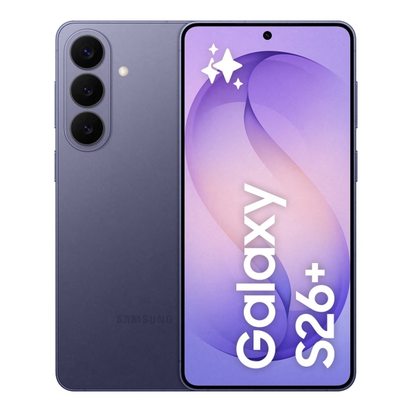 Samsung Galaxy S26+ 5G Android Smartphone 512GB AI Handy SIM frei Cobalt Violet