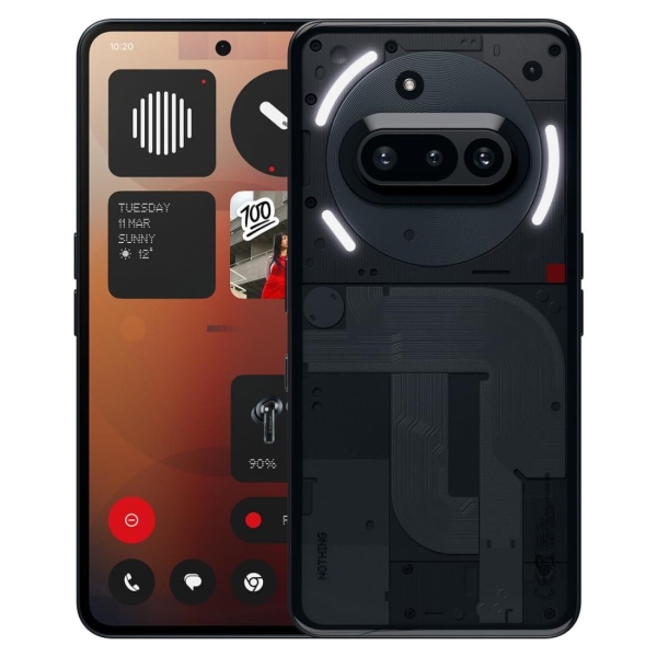 Nothing Phone 3a 128GB Android entsperrt SIM 5G schwarz Handy Smartphone A