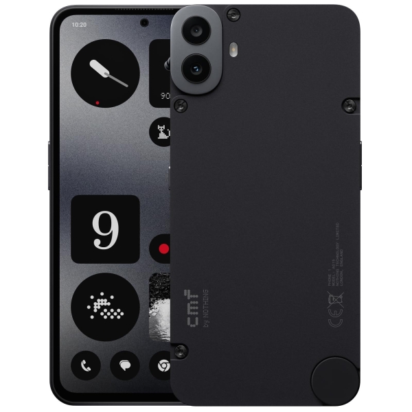 Nothing CMF Phone 1 128GB Android entsperrt SIM 5G schwarz Handy Smartphone C