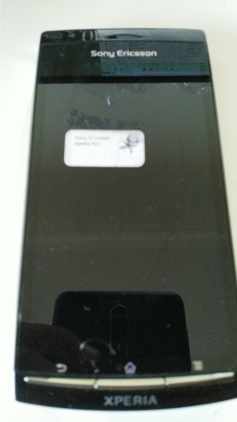 Sony Ericsson XPERIA Arc Smartphone (entsperrt) – Schwarz