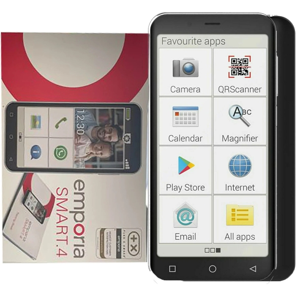Emporia SMART.4 – einfach zu bedienendes Smartphone –
