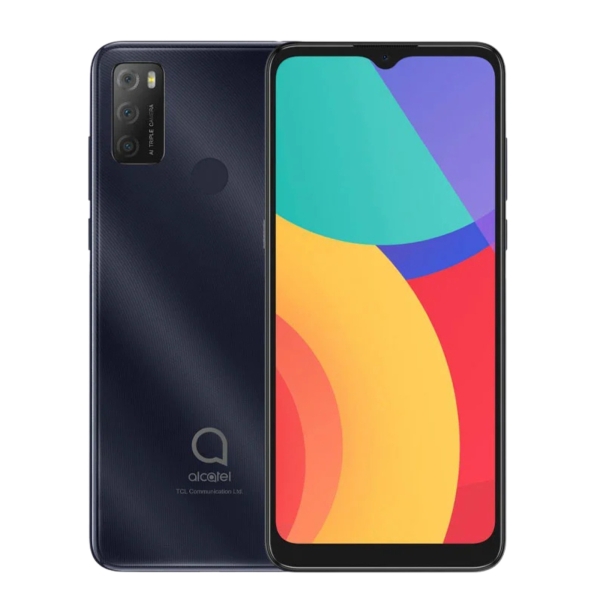 Smartphone Alcatel 1S 2021 3/32GB LTE 6,52″ 60Hz 6025H Schwarz | Zustand: Gut