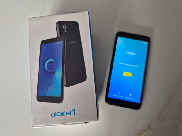 Alcatel 1 5033x schwarz entsperrt 8GB 1GB RAM Touchscreen Smartphone OVP