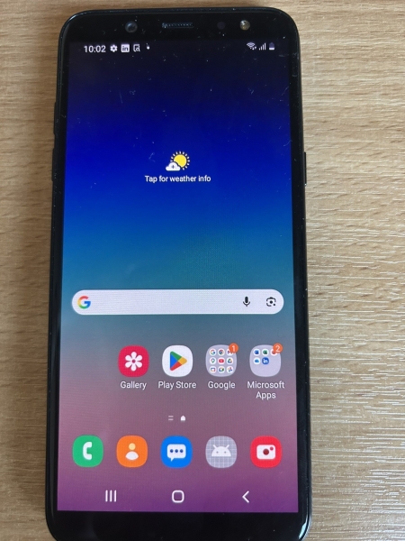 Samsung Galaxy A6 SM-A600FN 32GB Smartphone schwarz