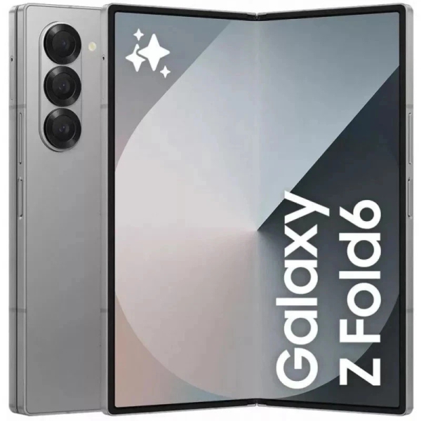 Samsung Galaxy Z Fold6 256GB faltbares 5G Smartphone Dual Sim entsperrt – silber