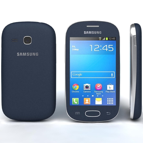 Samsung Galaxy Fame GT-S6810P Smartphone Boxed Excellent Condition Metallic Blue