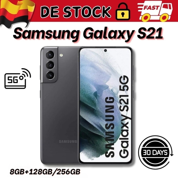 Neu Samsung Galaxy S21 5G SM-G991U 128GB/256GB Smartphone Handy Ohne Vertrag