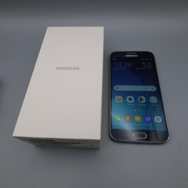 Samsung Galaxy S6 32GB Black Sapphire entsperrt Smartphone schlechter Akku
