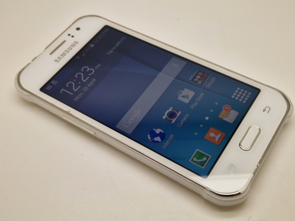Sehr guter Zustand (entsperrt) Samsung Galaxy J1 Ace SM-J11OF 4GB 4,3″ 5MP Android Smartphone