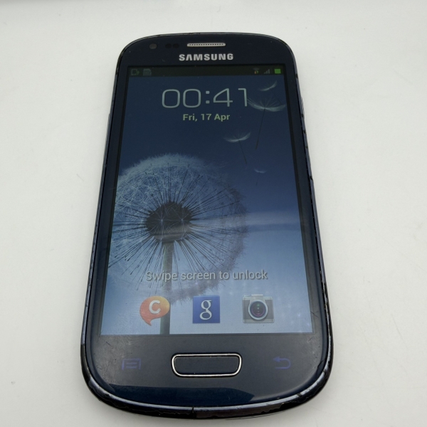 Samsung Galaxy S3 III mini GT-I8190 – 8GB – Pebble Blue (entsperrt) Smartphone