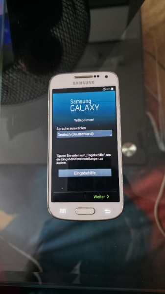 Samsung Galaxy S4 Mini GT I9195 Smartphone, Weiß, ohne Simlock