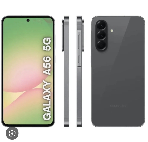 Samsung Galaxy A56 5G Smartphone 256GB, 8GB RAM, entsperrt Dual-SIM, schwarz