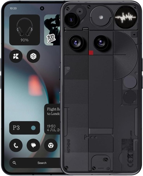 Nothing Phone 3 256GB 12GB Android entsperrt SIM 5G schwarz Handy Smartphone NEU