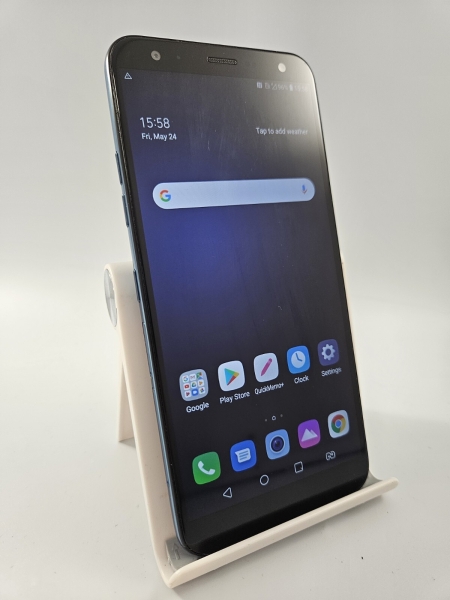 LG K40 entsperrt Android Smartphone blau 32GB 5,7′′ Display 16MP Kamera 2GB RAM
