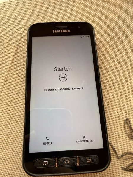 Samsung  Galaxy XCover 4 – 16GB – Schwarz (Ohne Simlock) Smartphone