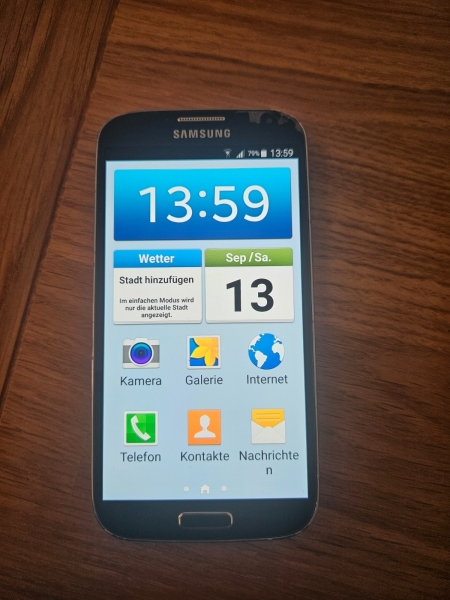 Samsung Galaxy S4 GT-I9505 16GB Schwarz LTE Smartphone funktionsfähig Android