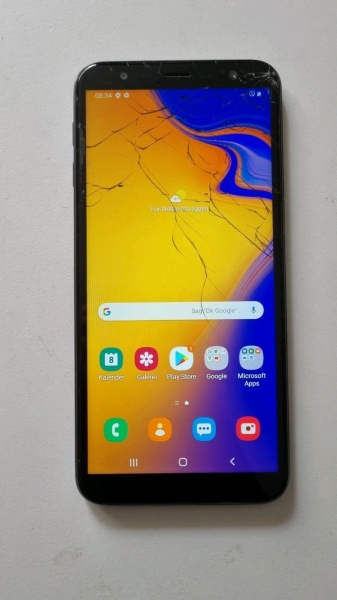 Samsung Galaxy J6 Plus schwarz Smartphone gebraucht