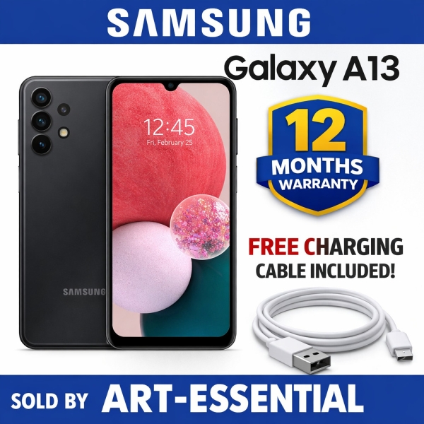 Samsung Galaxy A13 Smartphone – 64GB, entsperrt, schwarz – Hervorragend, DUAL SIM