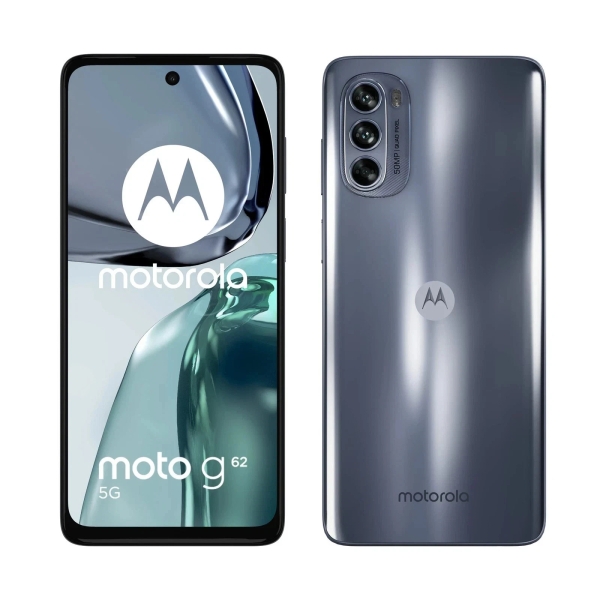 Motorola G62 5G 64GB Midnight Grey Dual SIM entsperrt Android Smartphone