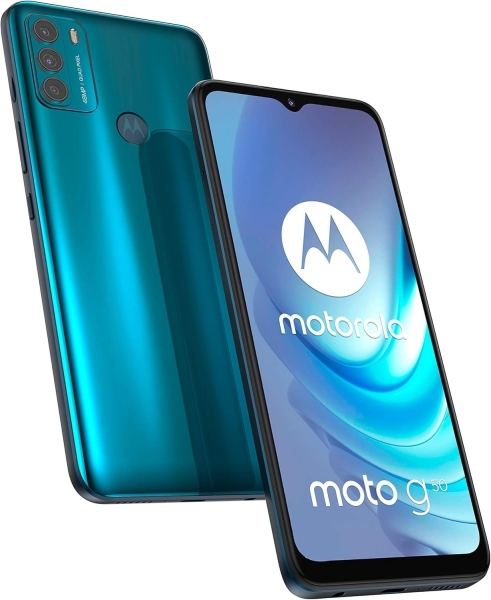 Motorola Moto G50 5G 64GB entsperrt Dual SIM Android Smartphone aquagrün