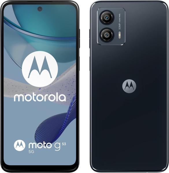 Motorola Moto G53 5G Ink Blue entsperrt 128GB 4GB RAM 6,5 Zoll 50MP Smartphone