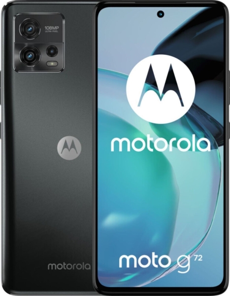 MOTOROLA Moto G72 Meteorite Grey Android Smartphone 6,6 Zoll XT2251-2 128GB