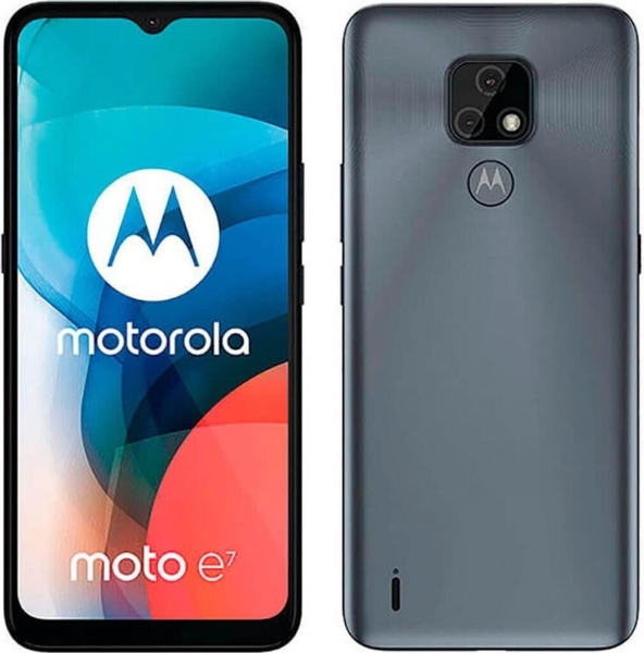 MOTOROLA Moto E7 Mineral Grey Android Smartphone 6,5 Zoll 32GB 2GB