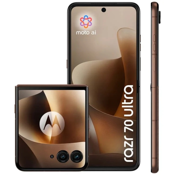 Motorola Razr 70 Ultra smartphone 16/512 GB, Cocoa – A – As New