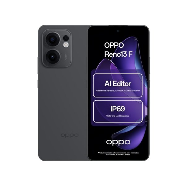 Oppo Reno13 F 5G Snapdragon 6 G1 8GB 256GB Speicher 6,67″ AMOLED Smartphone grau