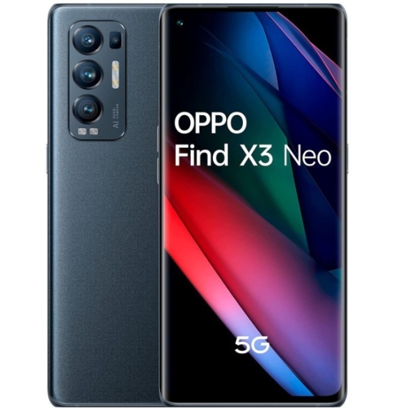Oppo Find X3 Neo 5G Smartphone 256GB Schwarz Dual SIM (Entsperrt) Displaybrand – C
