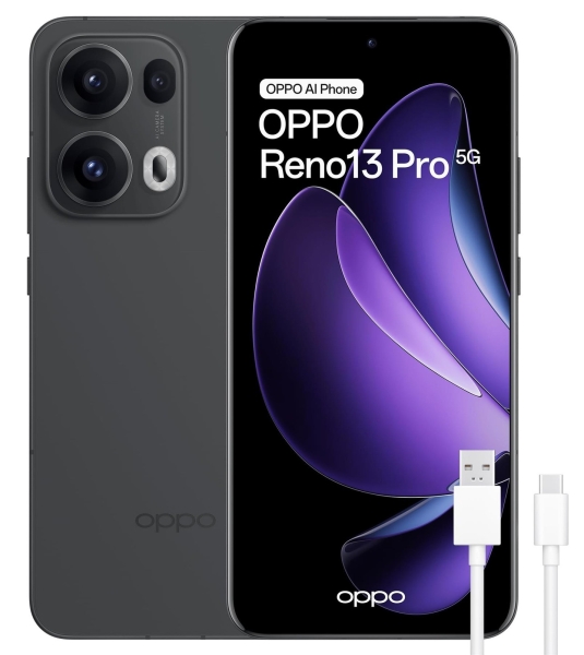 Oppo Reno 13 Pro 512GB 12GB Android entsperrt SIM 5G grau Handy Smartphone