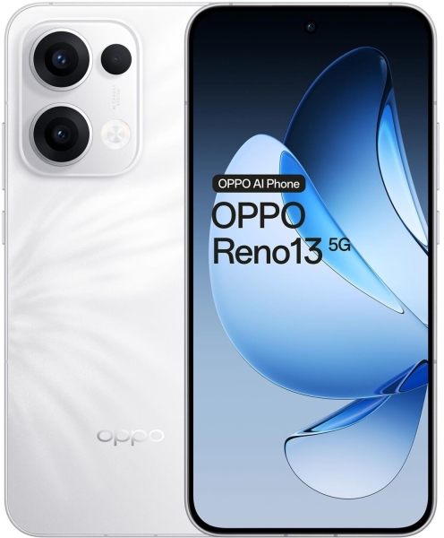 Handy Smartphone OPPO Reno 13 5G 6.59 “ 12 + 256GB Plume White